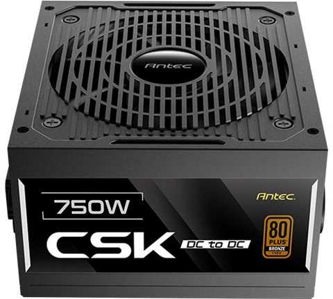 Maitinimo šaltinis Antec Antec SIGNATURE CSK750DC EC moduł zasilaczy 750 W 20+4 pin ATX ATX