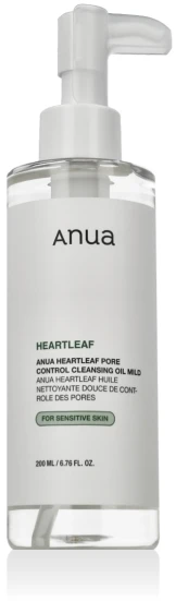 „Anua Heartleaf“ porų kontrolės valomasis aliejus, švelnus, 200 ml