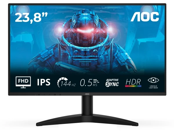 AOC 27B36X computer monitorius 68.6 cm (27") 1920 x 1080 pikselių Full HD LED Juodas