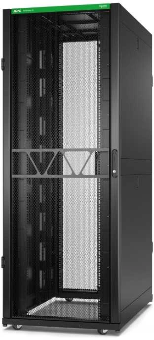 APC NETSHELTER SX GEN 2, 42U SERVER RACK ENCLOSURE 750MM X 1200MM W/ SIDES Juodas