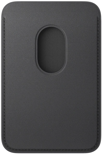 Dėklas Apple iPhone FineWoven Wallet with MagSafe – Juodas - MK9L4ZM/A