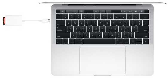 Apple USB-C į SD kortelių skaitytuvą (Atnaujinta)