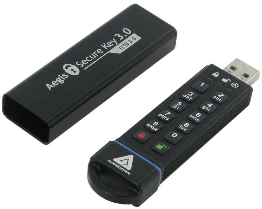 Pendrive Apricorn Aegis Secure Key USB3 480GB (ASK3-480GB)
