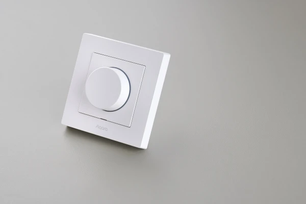 Aqara H2 Dimmer Switch išmanusis Zigbee ir Thread 1 kanalo Šviesos reguliatorius baltas