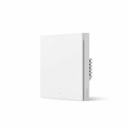 Sieninis šviestuvas Aqara H1 Išmanus zigbee 1 klavišo pilkas sieninis jungiklis (WS-EUK03-G)