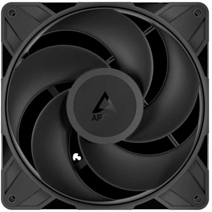 ARCTIC P14 Pro atvirkštinio PWM ventiliatorius – 140 mm, juodas, 3 vnt. pakuotėje