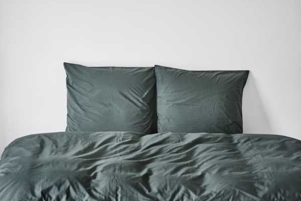 Patalynės komplektas Arctic Nordisk Tekstil patalynės rinkinys NT Kelly tamsaus miško GOTS Percale 220