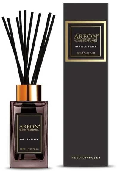 Namų kvapas AREON VANILLA Juodas, 85 ml