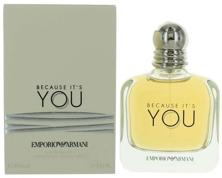 Kvepalai moterims Emporio Armani Because It's You EDP, 100 ml
