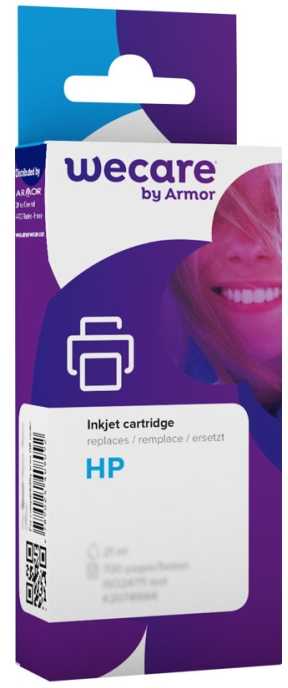 WECARE ARMOR cartridge pro HP Officejet Pro 6960, 6961, 6962, 6963, 6964 (T6M07AE), raudona/magenta, 12ml, 850str