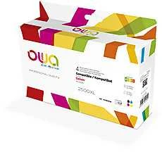 OWA Armor cartridge pro CANON, PACK4 REMAN. PGI-2500XL BCMY, 72ml/3x20ml/2500p/3x1765p, juoda/juodas+1C+1M+1Y