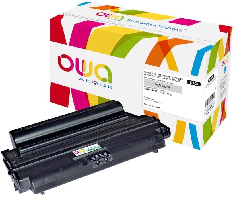 OWA Armor toner pro SAMSUNG ML3470, 10000 Stran, MLD3470B, juoda/juodas (ML-D3470B,SU672A)