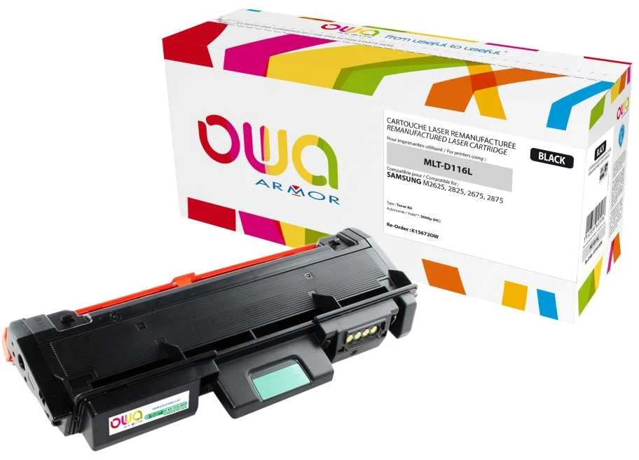 Toneris OWA Armor Juodas pakeitimas MLT- D116L (K15672OW)