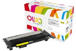 OWA „Armor“ toneris, skirtas SAMSUNG CLP 360, 365, CLX 3300, 3305, 1000 puslapių, CLTY406S, geltonas (CLT-Y406S, SU462A)