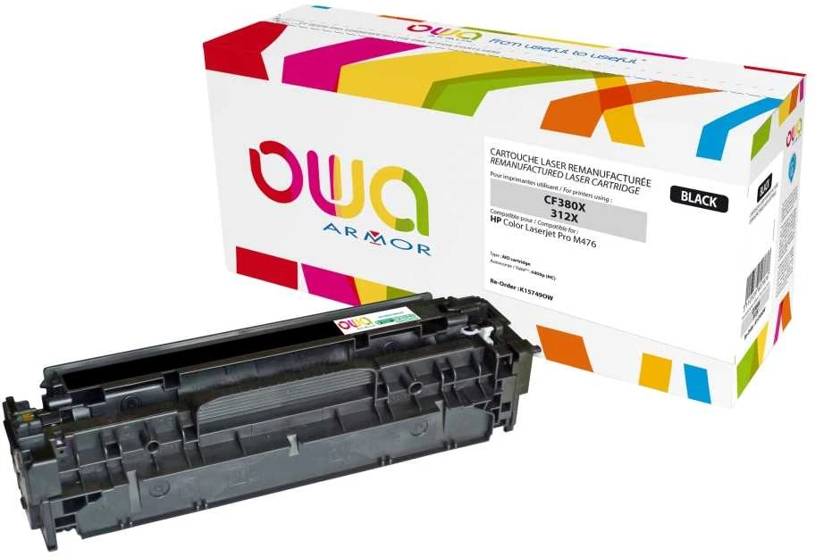 Toneris Armor Toneris OWA do HP Color Laserjet Pro M476, 4400 stron, CF380X, juoda/juodas