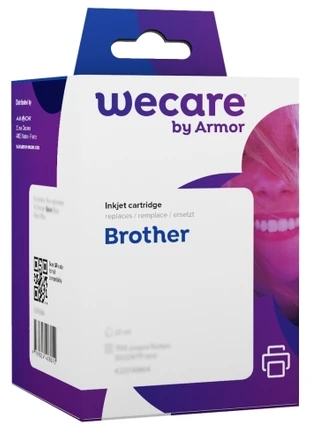 WECARE ARMOR kasetė pro Brother DCP-J4120DW, MFC-J4420DW, 4620DW, 4120DW (LC223 VAL BP), juoda/CMYK, 1x12ml/3x6ml