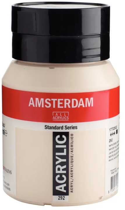 Artequipment Amsterdam Standard Series Acrylic Jar Naples Geltona Raudona Light 292
