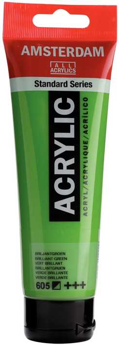 Artequipment Farba akrylowa TALENS AMSTERDAM 120ml 605 - BRILLIANT Žalias uniw