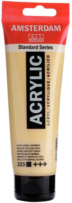 Artequipment Farba akrylowa TALENS AMSTERDAM 120ml 223 - NAPLES Geltonas DEEP uniw
