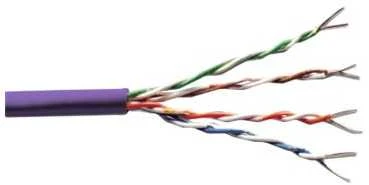 Assmann Electronic DIGITUS CAT 6 U-UTP instaliacinis kabelis žaliavinis ilgis 100 m popierinė dėžutė LSOH AWG23 Simplex,