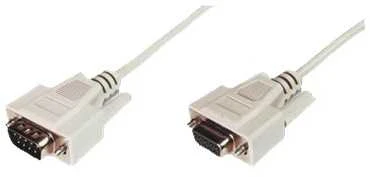 Assmann Electronic ASSMANN duomenų perdavimo prailginimo kabelis D-Sub9 M/F 5,0 m serijinis, suformuotas