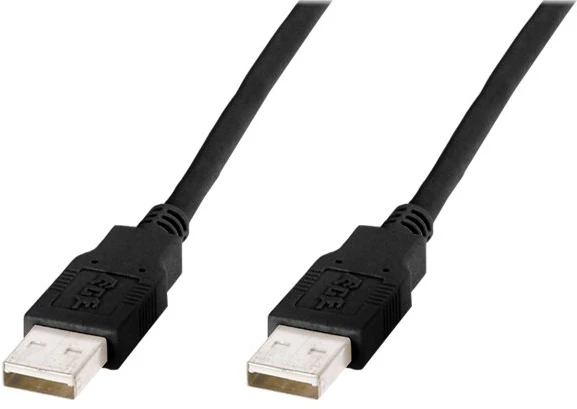 Kabelis USB Digitus USB-A - USB-A 5 m Juodas (AK-300101-050-S)