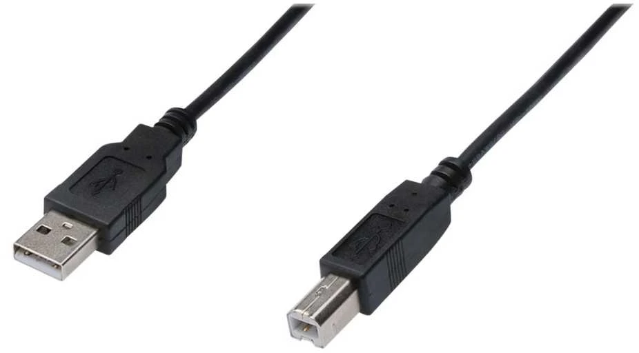 Assmann Electronic DIGITUS USB jungties kabelis tipas A - B M/M 3.0m USB 2.0 tinkamas bl