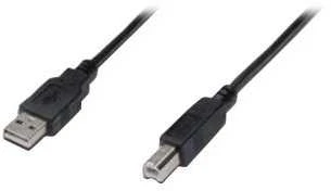 Assmann Electronic ASSMANN USB2.0 kabelis 5m USB A į USB B masinis
