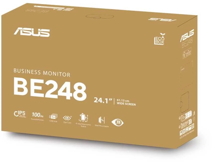 Monitorius ASUS BE248QF - 24.1" | IPS | WUXGA | 100 Hz