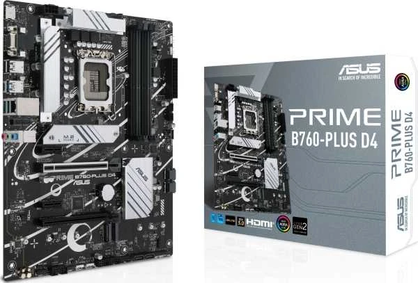 Pagrindinė plokštė ASUS PRIME B760-PLUS D4