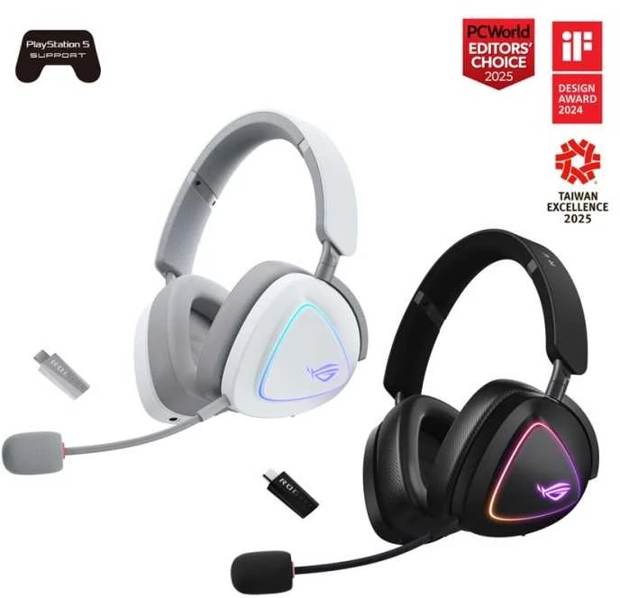 Ausinės Asus ROG DELTA II Baltas