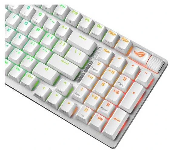 Asus ROG Strix Scope II klaviatūra 96%, ROG NX Snow, RGB