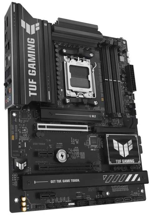 Pagrindinė plokštė ASUS TUF GAMING B850-PLUS WIFI, AMD, Lizdas AM5, AMD Ryzen 7000 serija, AMD Ryzen 8000 serija, AMD Ryzen 9000 serija, Lizdas AM5, DDR5-SDRAM, 192 GB