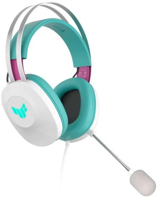 Ausinės Asus TUF Gaming H1 Gen II Hatsune Miku Edition balta