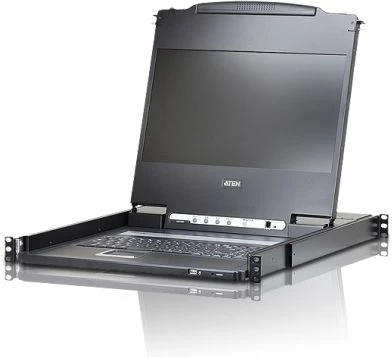 Aten 17,3" plačiaekranė DVI/HDMI Full HD LCD konsolė