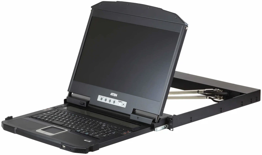 Aten 18.5" dviejų bėgių USB HDMI-DVI VGA Full HD