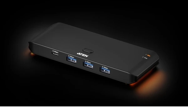 HUB USB Aten 2 x 4-Port USB 3.2 Gen 1