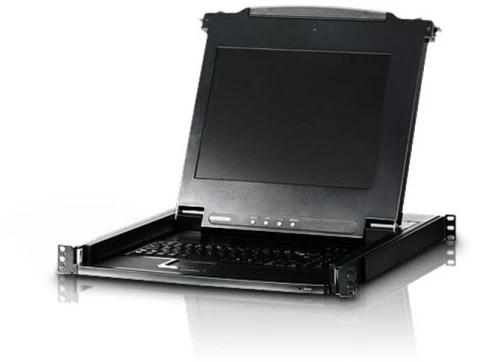 Valiklis Konsolė KVM Aten Slideaway console 17'' LCD
