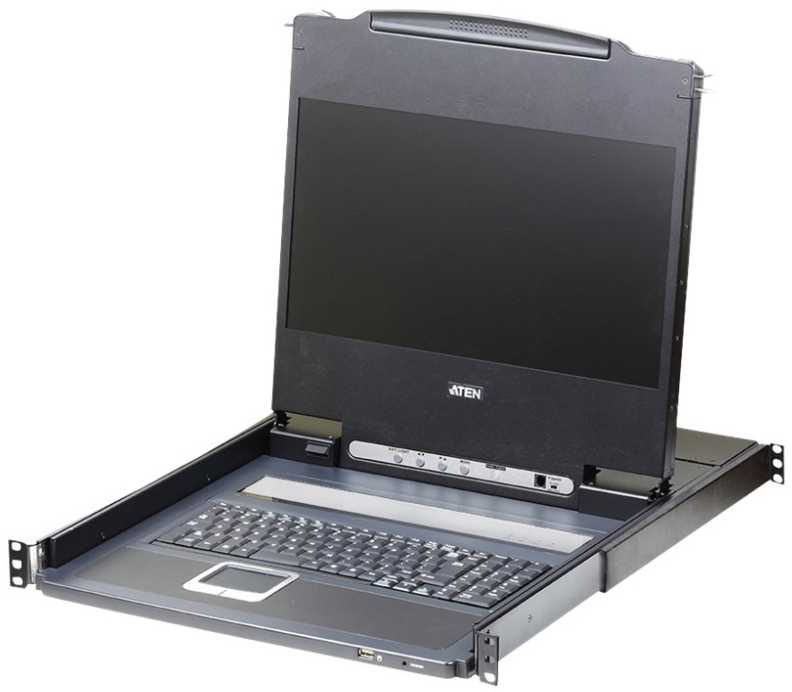Valiklis Konsolė KVM Aten Konsolė KVM ATEN CL6700MW, LCD, DVI, HDMI Full HD, układ FR