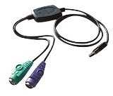 ATEN UC10KM-AT ATEN PS/2 į USB adapteris, keitiklis su 90 cm laidu