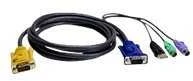 Aten Kable KVM, 3m, Juodas (14.01.6631)
