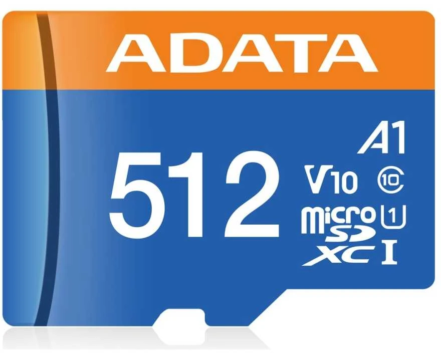 MEMORY Micro SDXC 512GB atminties kortelė su adapteriu ADATA