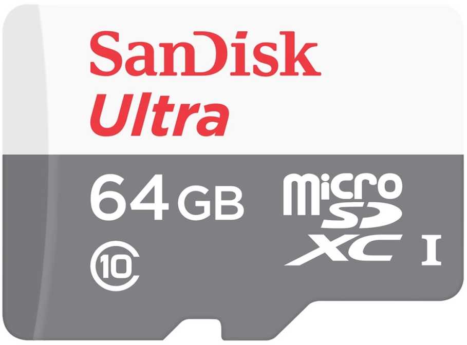 Atminties kortelė Sandisk Ultra microSDXC UHS-I 64GB