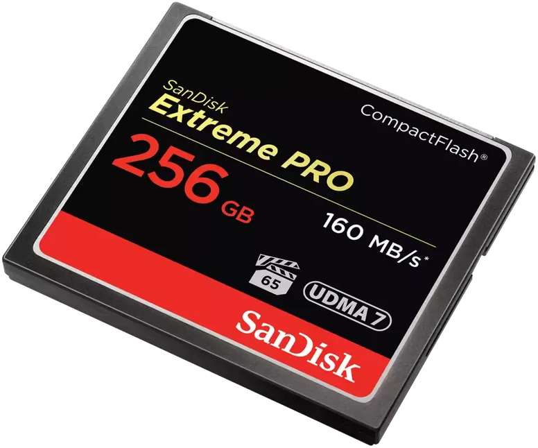 Atminties kortelė SanDisk Extreme Pro CompactFlash, 256 GB