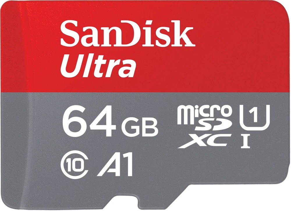 Atminties kortelė SanDisk Ultra 64 GB Micro SDXC UHS-I Class 10