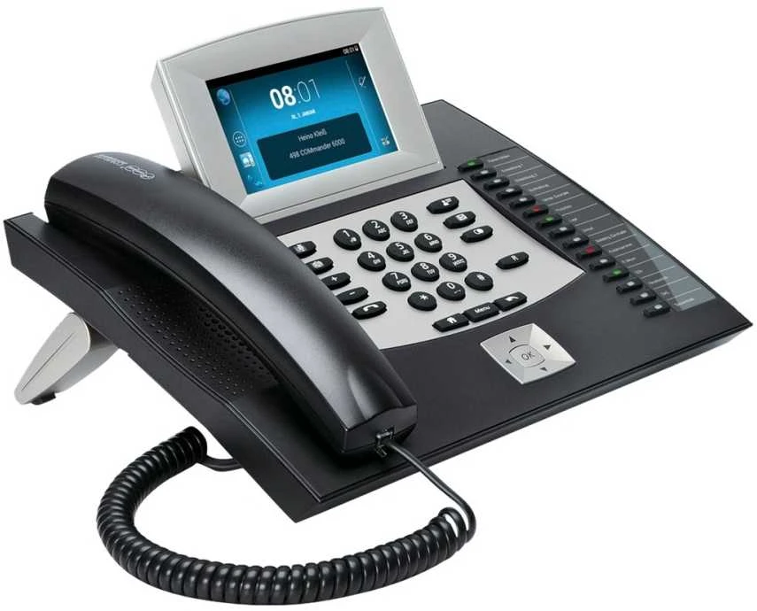 AEW Auerswald COMfortel 2600 IP IP telefonas Juoda