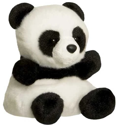 PALM PALS AURORA Pliušinė panda, 12 cm