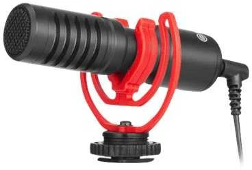 Boya universalus kompaktiškas mikrofonas BY-MM1+/ Super-cardioid Condenser Shotgun Microphone