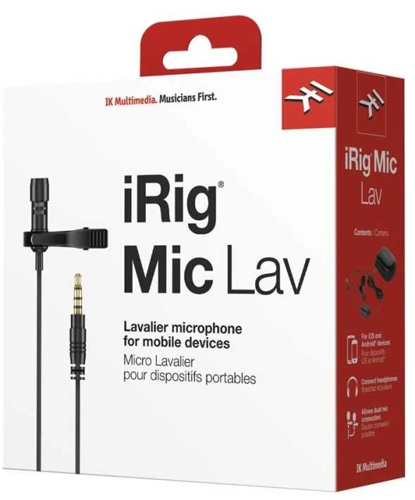 IK Multimedia iRig Mic Lav 2 mikrofonų rinkinys