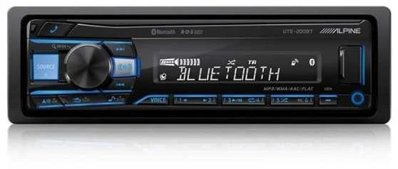 Automagnetola Portable stereo car Alpine UTE-200BT